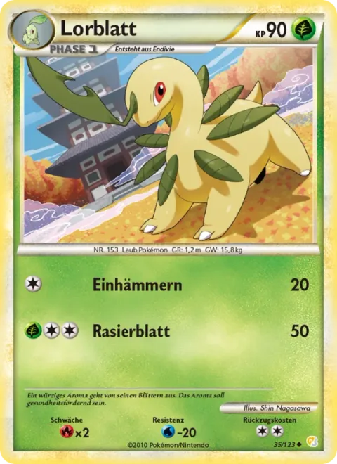 Bayleef [Hammer In | Razor Leaf]