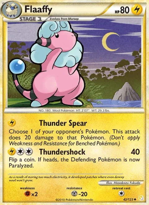 Flaaffy [Thunder Spear | Thundershock]