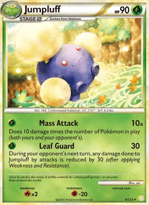 Jumpluff [Mass Attack | Leaf Guard]