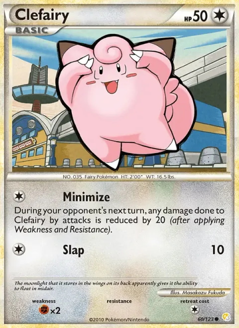 Clefairy [Minimize | Slap]