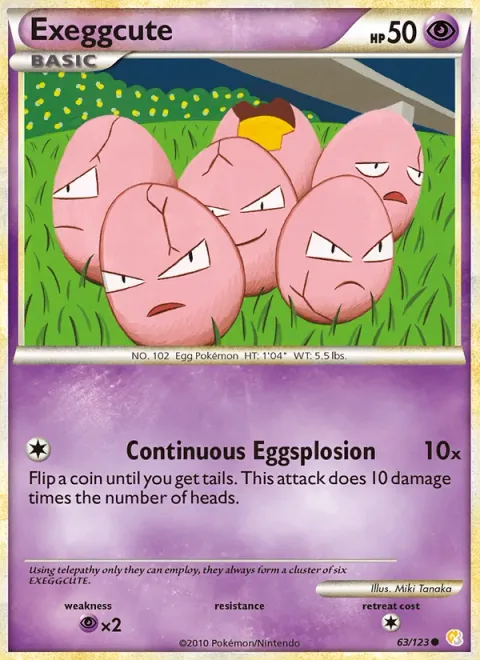Exeggcute [Continuous Eggsplosion | HS]
