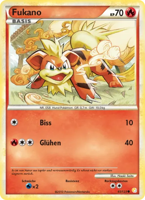 Growlithe [Bite | Combustion]