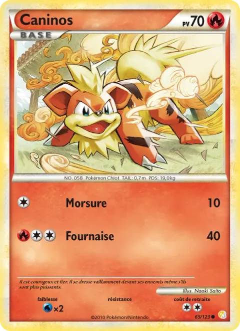 Growlithe [Bite | Combustion]