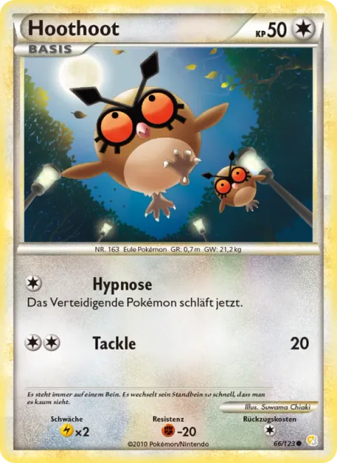 Hoothoot [Hypnosis | Tackle]