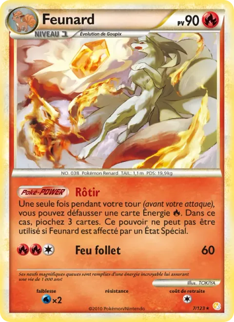 Ninetales [Roast Reveal | Will-o'-the-wisp]