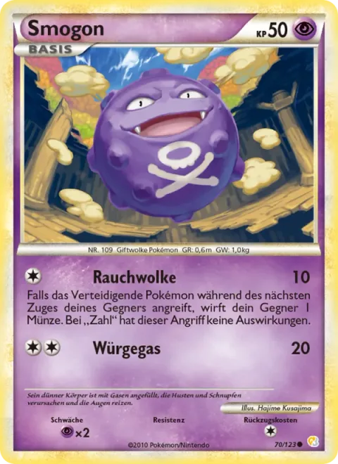 Koffing [Smokescreen | Suffocating Gas]