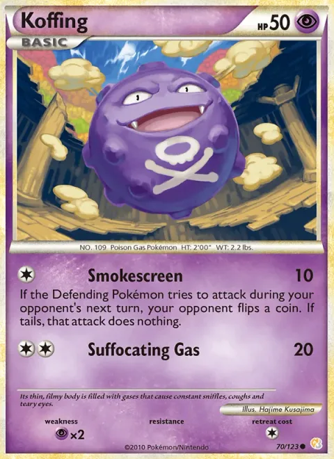 Koffing [Smokescreen | Suffocating Gas]