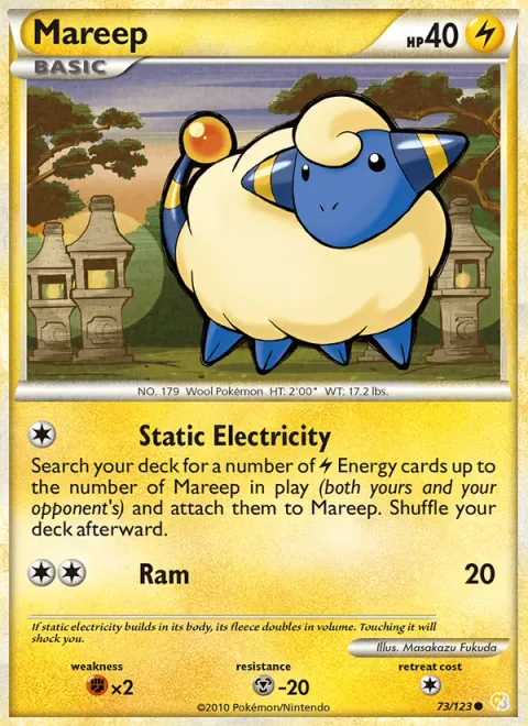 Mareep [Static Electricity | Ram]