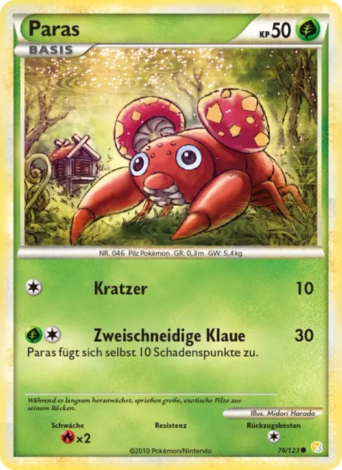 Paras [Scratch | Double-edge Claw]