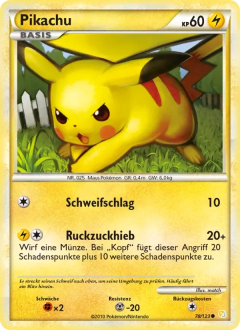 Pikachu [Tail Slap | Quick Attack]