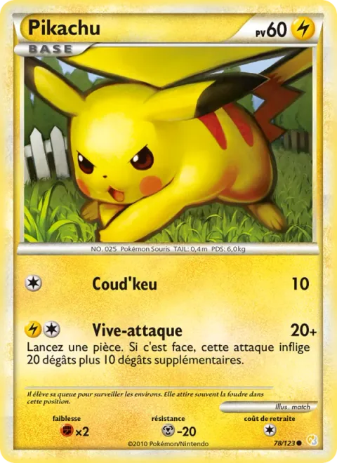 Pikachu [Tail Slap | Quick Attack]