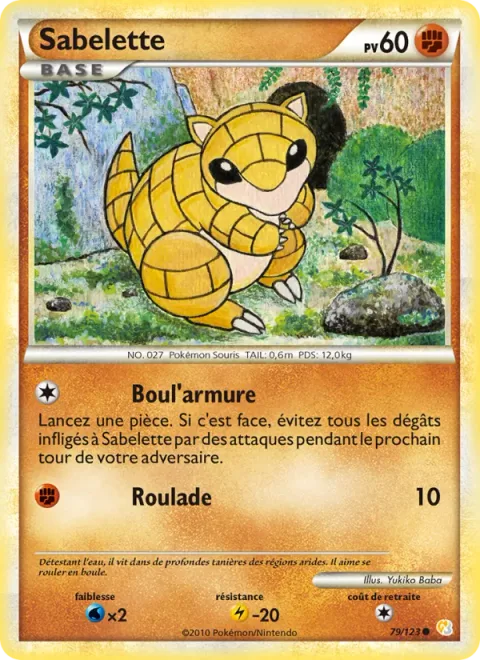 Sandshrew [Defense Curl | Rollout]