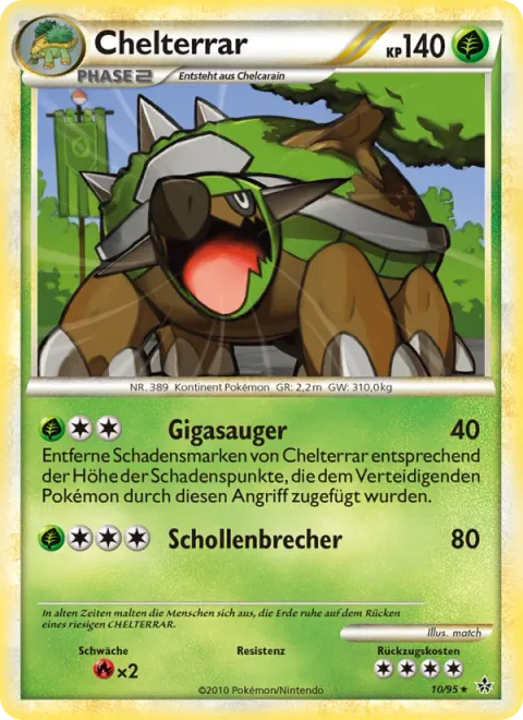 Torterra [Giga Drain | Land Crush]