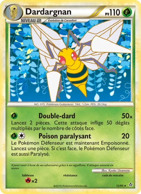 Beedrill [Twineedle | Paralyze Poison]
