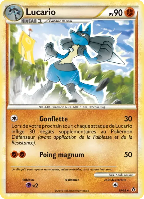 Lucario [Bulk Up | Magnum Punch]