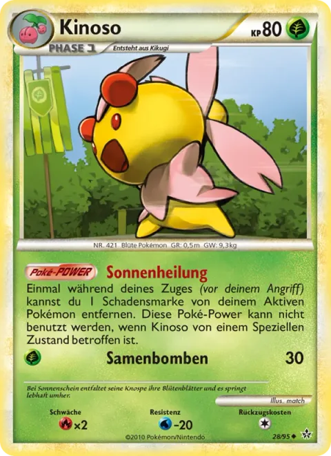 Cherrim [Sunny Heal | Seed Bomb]