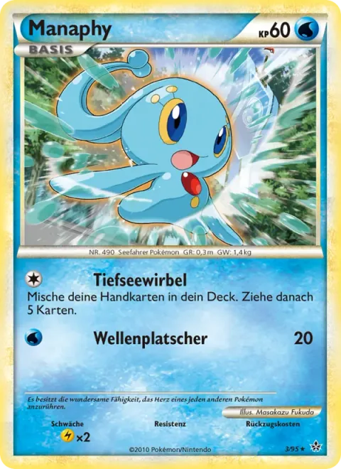 Manaphy [Deep Sea Swirl | Wave Splash]