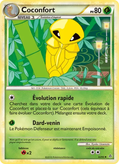 Kakuna [Speed Evolution | Poison Sting]