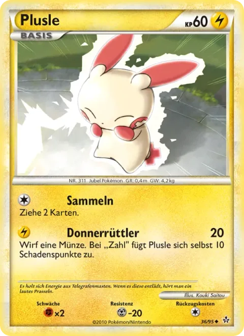 Plusle [Collect | Thunder Jolt]