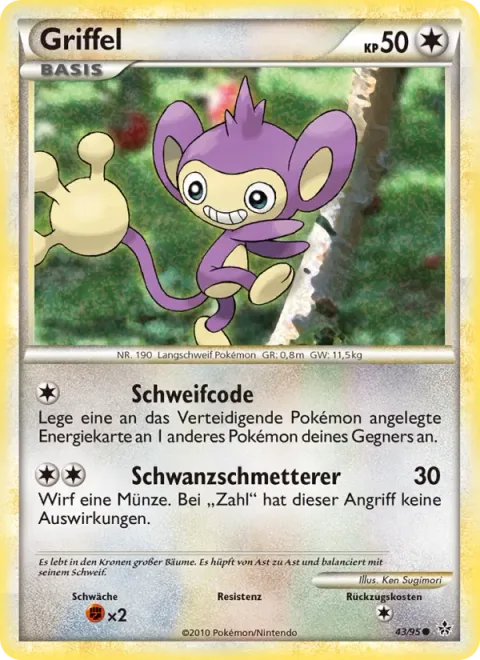 Aipom [Tail Code | Tail Smash]