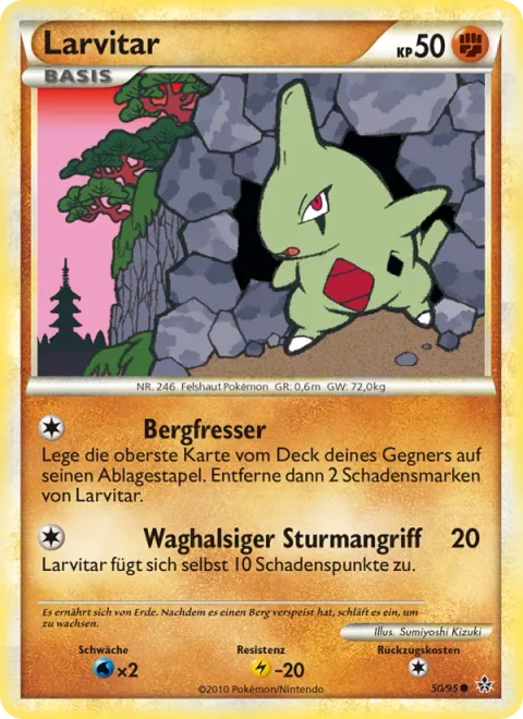 Larvitar [Mountain Eater | Reckless Charge]