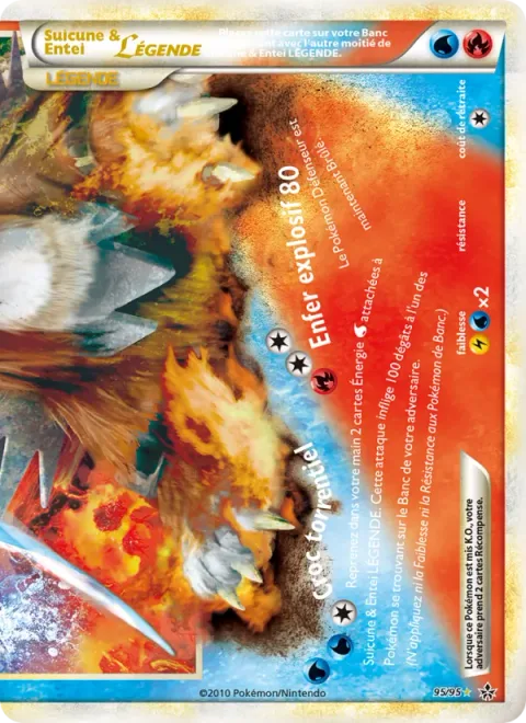 Suicune & Entei LEGEND [Torrent Blade | Bursting Inferno | Bottom]
