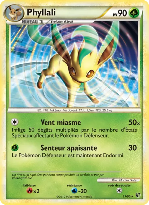 Leafeon [Miasma Wind | Soothing Scent]