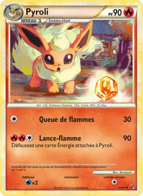Flareon [Flame Tail | Flamethrower]