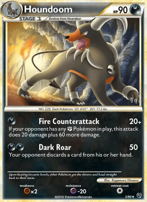 Houndoom [Fire Counterattack | Dark Roar]