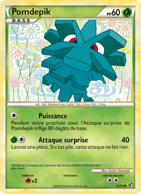 Pineco [Focus Energy | Surprise Attack]