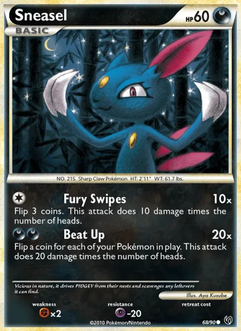 Sneasel [Fury Swipes | Beat Up]