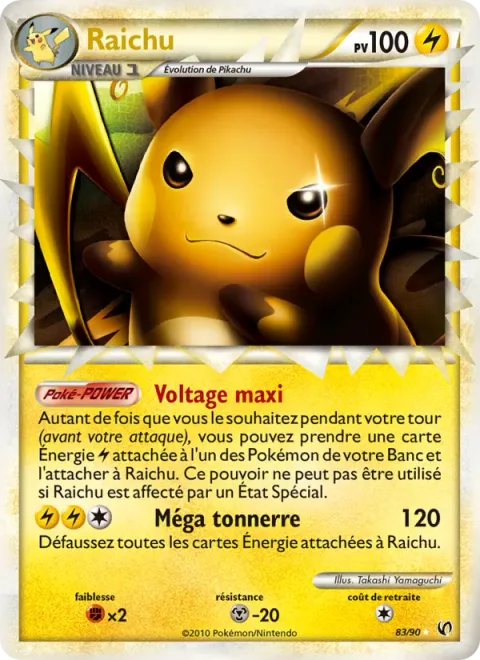 Raichu [Voltage Increase | Mega Thunderbolt | Prime]