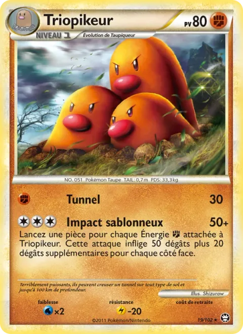 Dugtrio [Dig | Sand Impact]
