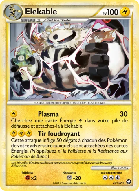Electivire [Plasma | Thunder Shot]