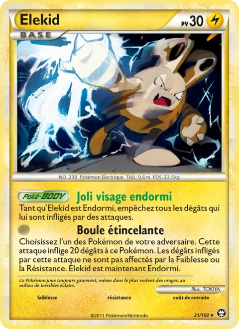 Elekid [Sweet Sleeping Face | Sparking Ball]
