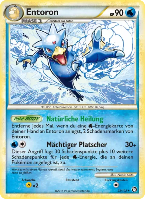 Golduck [Natural Remedy | Powerful Splash]