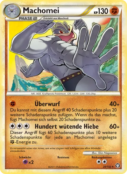 Machamp [Vital Throw | Hundred Furious Punches]