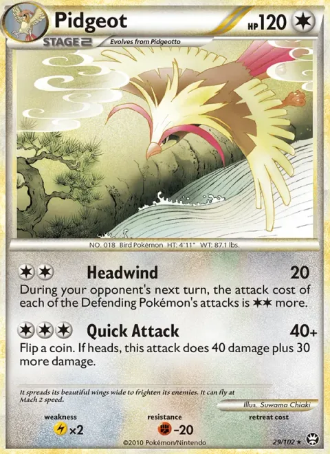 Pidgeot [Headwind | Quick Attack]