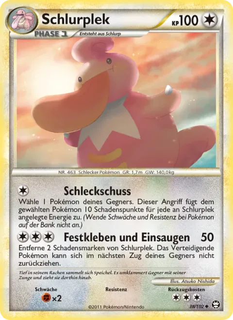 Lickilicky [Licking Shot | Stick and Absorb]