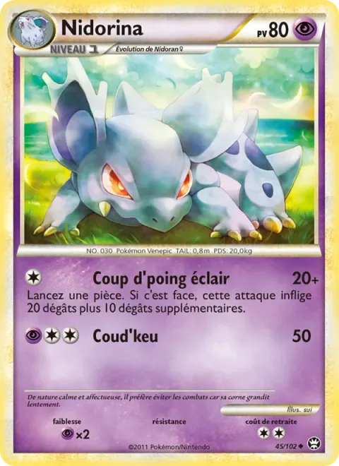 Nidorina [Quick Blow | Tail Slap]