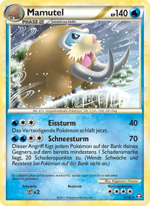 Mamoswine [Icy Wind | Snowstorm]