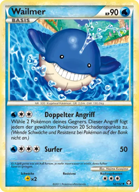 Wailmer [Double Attack | Surf]