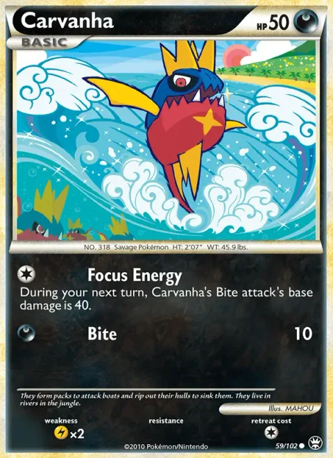 Carvanha [Focus Energy | Bite]