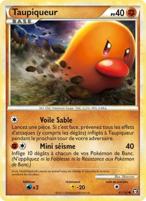 Diglett [Sand Veil | Mini Earthquake]