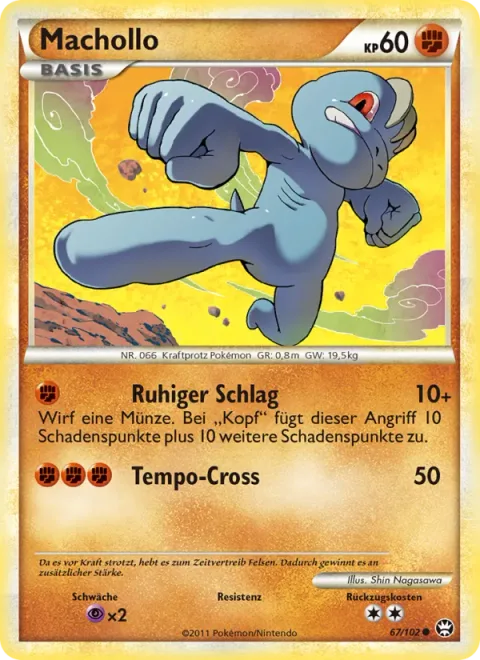 Machop [Steady Punch | Mach Cross]