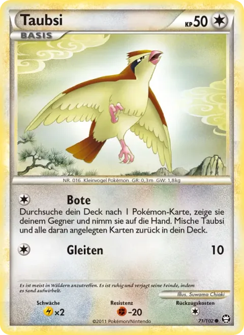 Pidgey [Messenger | Glide]