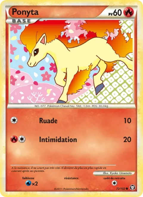 Ponyta [Rear Kick | Flare]