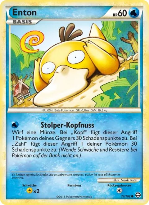 Psyduck [Tripping Headbutt]