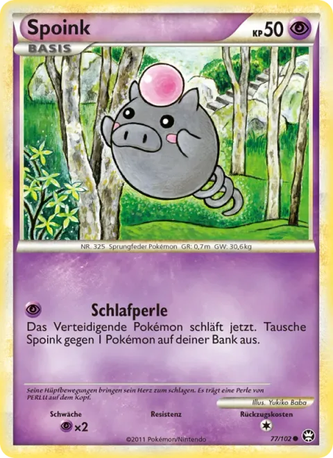 Spoink [Sleep Pearl]