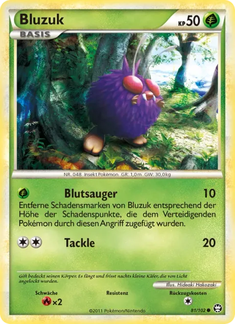 Venonat [Leech Life | Tackle]